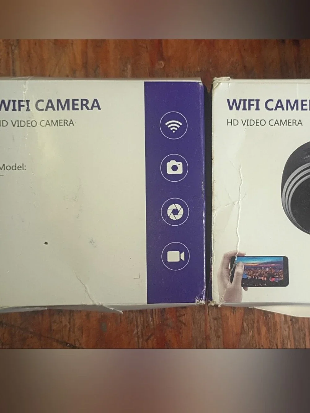 Lot of 2 New Wireless WiFi HD Mini Cameras (Model W02 / I02W02)